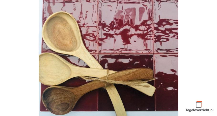 Douglas Jones Atelier wandtegel bordeaux bij bordeaux tegels