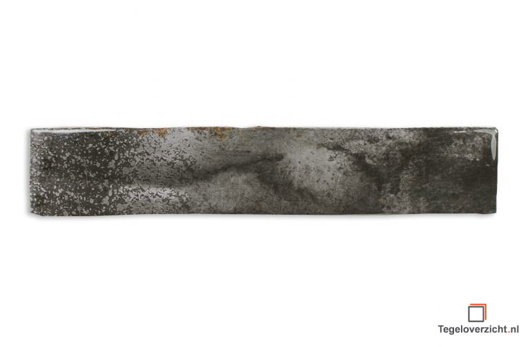 MariAつる Ceravision Enamel Bruin 5x25cm Wandtegel - Truffel Serie op