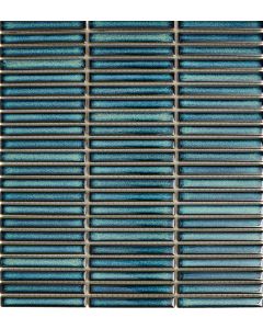CeraVision Porcelain Turquoise 28,2x30,8cm (Frauke (12x92) Mozaïek Ceravision)