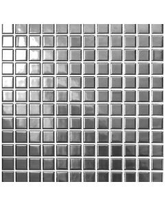 CeraVision Porcelain Grijs 30x30cm (Nature Silver Gloss (23x23) Mozaïek Ceravision)