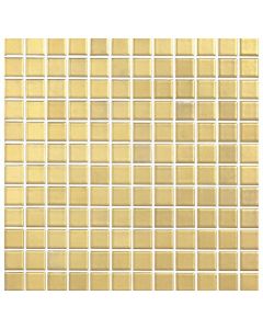 CeraVision Porcelain Goud 30x30cm (Nature Gold Mat (23x23) Mozaïek Ceravision)