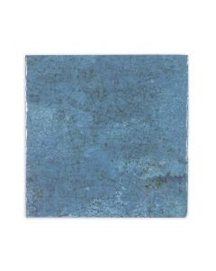 CeraVision Enamel Blauw 12,5x12,5cm (Enamel Square Ocean Ceravision)