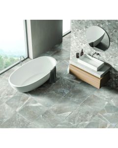 Sintesi Salt Stone Antraciet 30x34cm (Salt Stone Ash Esagono)