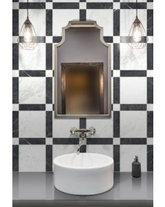 Magica Classica Nero Marquina Matt Rett 7,5X30 10mm