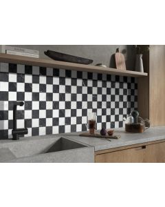 Magica Classica Nero Marquina Matt Rett 10X10 10mm