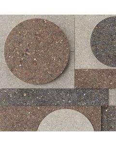 Cedit Compatta Inserti Mélange Naturale matt Rett 3D 30x30 9mm