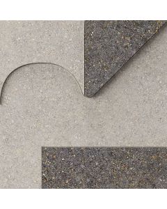 Cedit Compatta Inserti Limo-Ghiaia Naturale matt Rett 3D 30x30 9mm