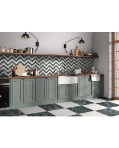 Magica Classica Verde Alpi matt rett 60X60 10mm