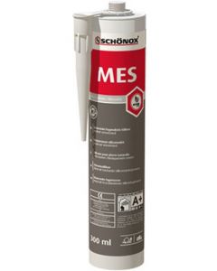 Schonox MES 488279 natuursteen silicon. kit 300ml zilvergris