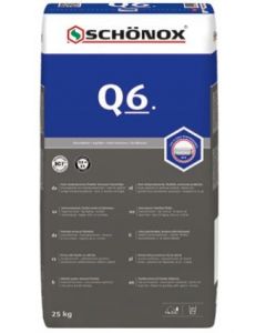 Schonox Q6 491440 Grijs Flexibele poederlijm 25kg