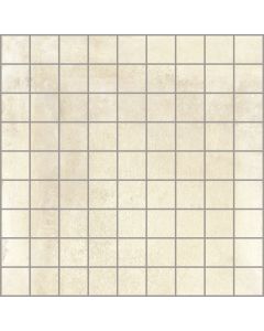Castelvetro Land White Mos Rett 30X30 10mm