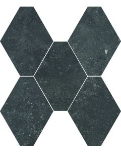 Castelvetro Absolute Nero Esagona 34X39 10mm