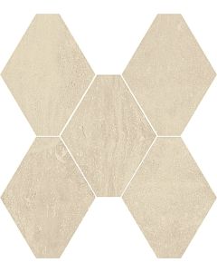 Castelvetro Absolute Bianco Esagona 34X39 10mm