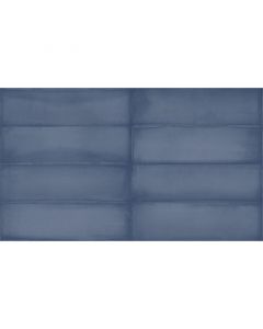 Estudio Ghent Steel Blue Glossy 6,9X24cm Glans
