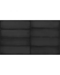 Estudio Ghent Dark Charcoal Matt 6,9X24cm Mat