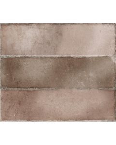 Estudio Hackney Terracota 6,9X24cm Glans