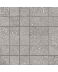 Italgraniti Shale SL033MA Wandtegel Mozaiek.30X30cm Greige 9mm Mat Ret.F:5X5cm