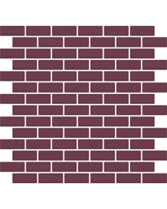 Roca ROCK ART FMVT6MD051 Wandtegel Mozaiek.30X30cm Burdeos 10mm Mat