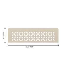 Schluter Shelf N Shelf 8,7X30cm FloralAlu.Struct.gecoat ivoor