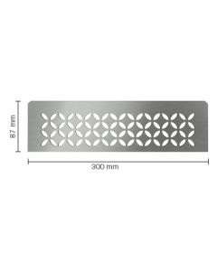 Schluter Shelf N Shelf 8,7X30cm FloralRVS geborsteld