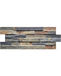 Keradom Natura 16KNATE Wandtegel 16X40cm Terra 9-15mm Mat