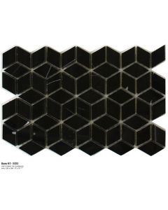 Sicis Stone Marble Nero Item H1 Sicis 23X26,4cm Nero Pol. Item H1