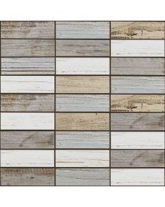 Baerwolf Beachhouse Light KEG-16002 Vloertegel Mozaiek.31,3X36,2cm Mix 10mm Mat R10