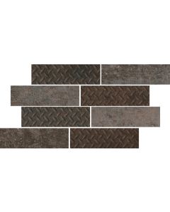 Cercom Temper 1070152 Wandtegel Mozaiek.24X40cm Rust Mos.Bri.Mat Ret.
