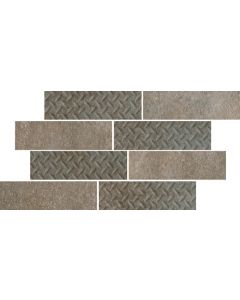 Cercom Temper 1070150 Wandtegel Mozaiek.24X40cm Golden Mos.Bri.Mat Ret.
