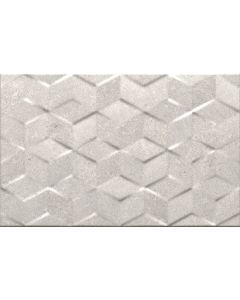 Ceramic-Apolo Eternal Stone R2756 Wandtegel Decor 27X42cm Grey 7,7mm Mat