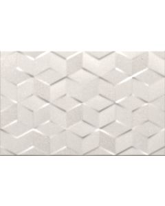 Ceramic-Apolo Eternal Stone R2754 Wandtegel Decor 27X42cm White 7,7mm Mat