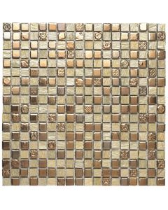 Dune Ceramic Mosaics 186544 Wandtegel Mozaiek.30X30cm Thea 8mm Mat/Glans