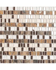 Dune Materia Mosaics 186534 Wandtegel Mozaiek.30X30,5cm Tresor 5mm Mat/glans