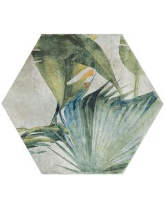 Zyx Amazonia 220973 Vloertegel 32X36,8cm Tropic Emerald 9Mm Mat R9