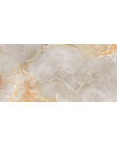 vtwonen Tegels Onyx 601206 Wandtegel 60X120cm Cloudy Grey 9mm Glans Ret.