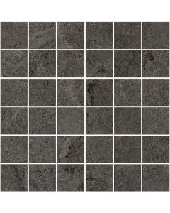 Cercom Archistone 1081852 Wandtegel Mozaiek.30X30cm Dark 9,5mm Mat Moz.F:5X5cm