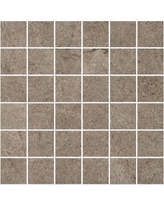 Cercom Archistone 1081855 Wandtegel Mozaiek.30X30cm Taupe 9,5mm Mat Moz.F:5X5cm