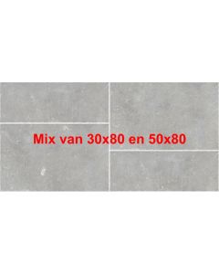 Kronos Carriere Du Kronos 8479 Vloertegel 2x 30X80cm,2x 50X80cm Vintage Gent Gls.