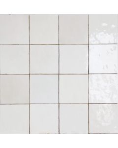 Nanda Tiles Zel Wit 13x13cm (Zel Fez White Ortt)