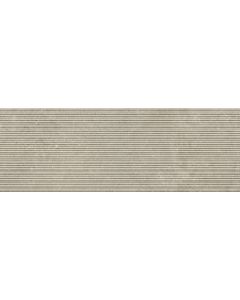 Marazzi Mystone Limestone MFCK Wandtegel Decor 40X120cm Taupe 8mm Mat Ret.3D