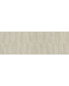 Marazzi Cementum MM5Y Wandtegel Decor 40X120cm Sand 8mm Mat Ret.3D