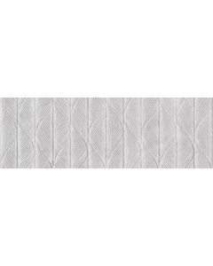 Metropol Isola R0002392 Wandtegel Decor 30X90cm Art Gris 9,7mm Mat Ret.