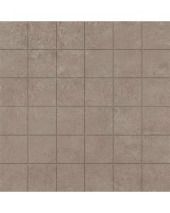 Porcelaingres Urban X370297X8 Vloertegel Mozaiek.30X30cm Mud 8mm Mat Ret.R10 F:5X5cm