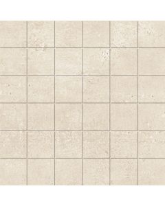 Porcelaingres Urban X370299X8 Vloertegel Mozaiek.30X30cm Cream 8mm Mat Ret.R10 F:5X5cm