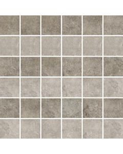 Florim Artifact 760932 Wandtegel Mozaiekaiek 30X30cm Taupe 9Mm Ret.R10 3D F:5X5cm