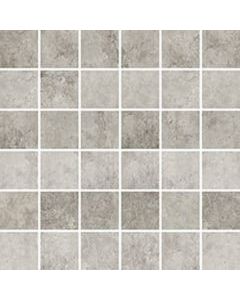 Florim Artifact 760930 Wandtegel Mozaiekaiek 30X30cm Grey 9Mm Ret.R10 3D F:5X5cm