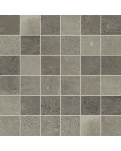 Florim Maps 747472 Wandtegel Mozaiekaiek 30X30cm D.Grey 9Mm Ret.F:5X5cm