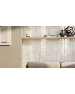 JOS. Panorama Wandtegel 4,8X45cm Dakota Light Beige 9,5mm Glans