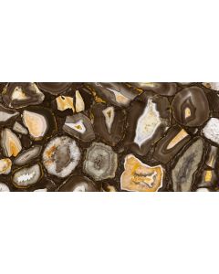 Douglas Jones Silensis Vloertegel Decor 60X120cm Umber Gold 6mm Glans Ret.