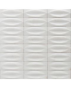 Ragno Gleeze 7,5x20cm Bianco Eye R8hf